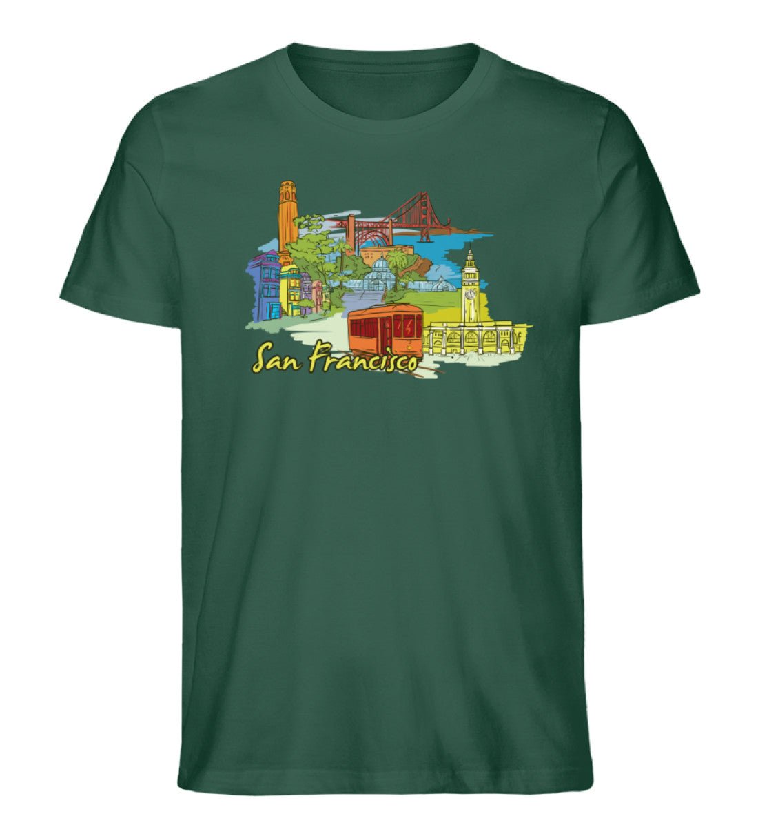 San Francisco - Herren Premium Organic Shirt - AQ.Vogue