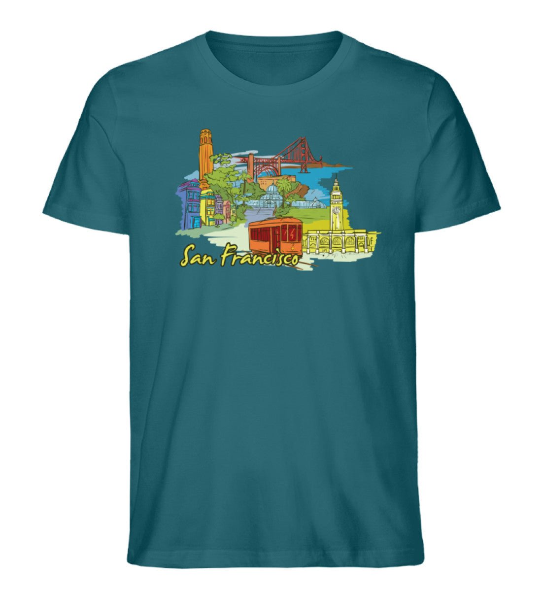 San Francisco - Herren Premium Organic Shirt - AQ.Vogue
