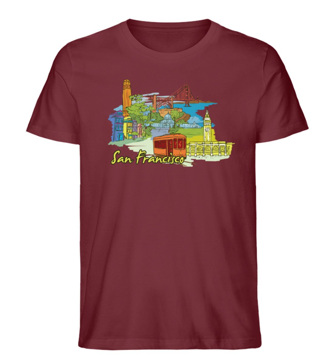 San Francisco - Herren Premium Organic Shirt - AQ.Vogue