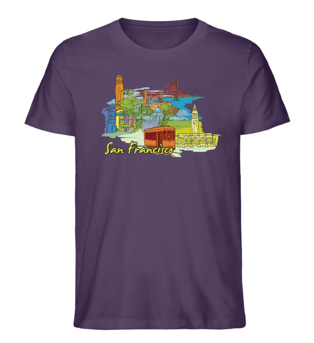 San Francisco - Herren Premium Organic Shirt - AQ.Vogue