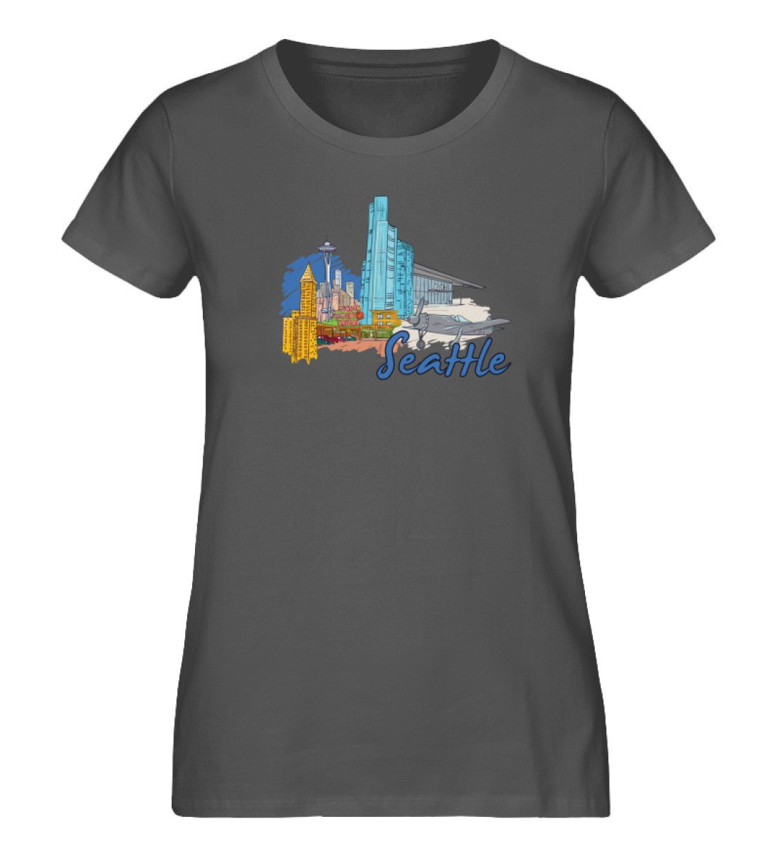 Seattle - Damen Premium Organic Shirt - AQ.Vogue