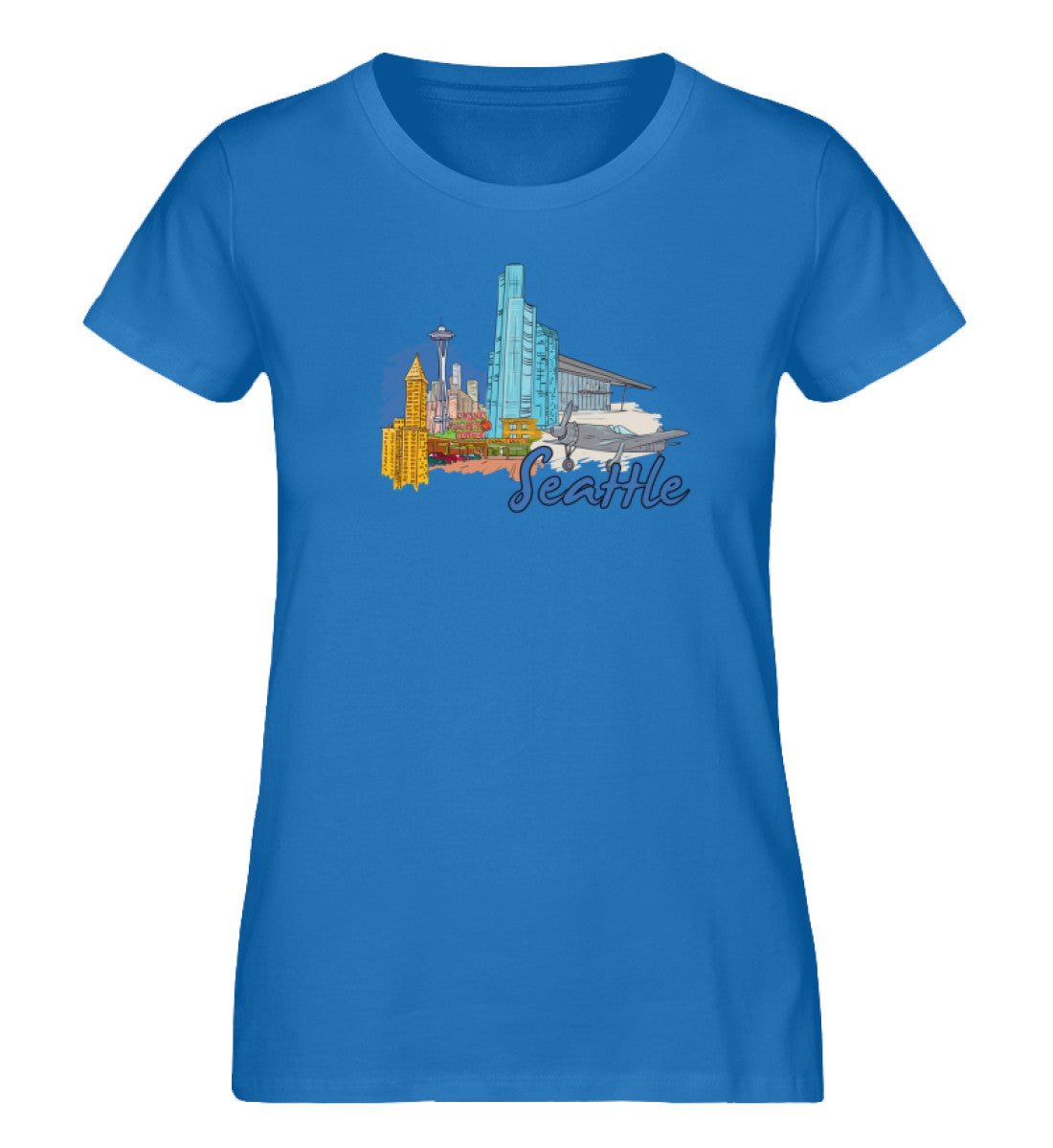 Seattle - Damen Premium Organic Shirt - AQ.Vogue
