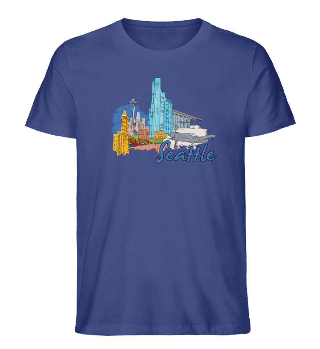 Seattle - Herren Premium Organic Shirt - AQ.Vogue