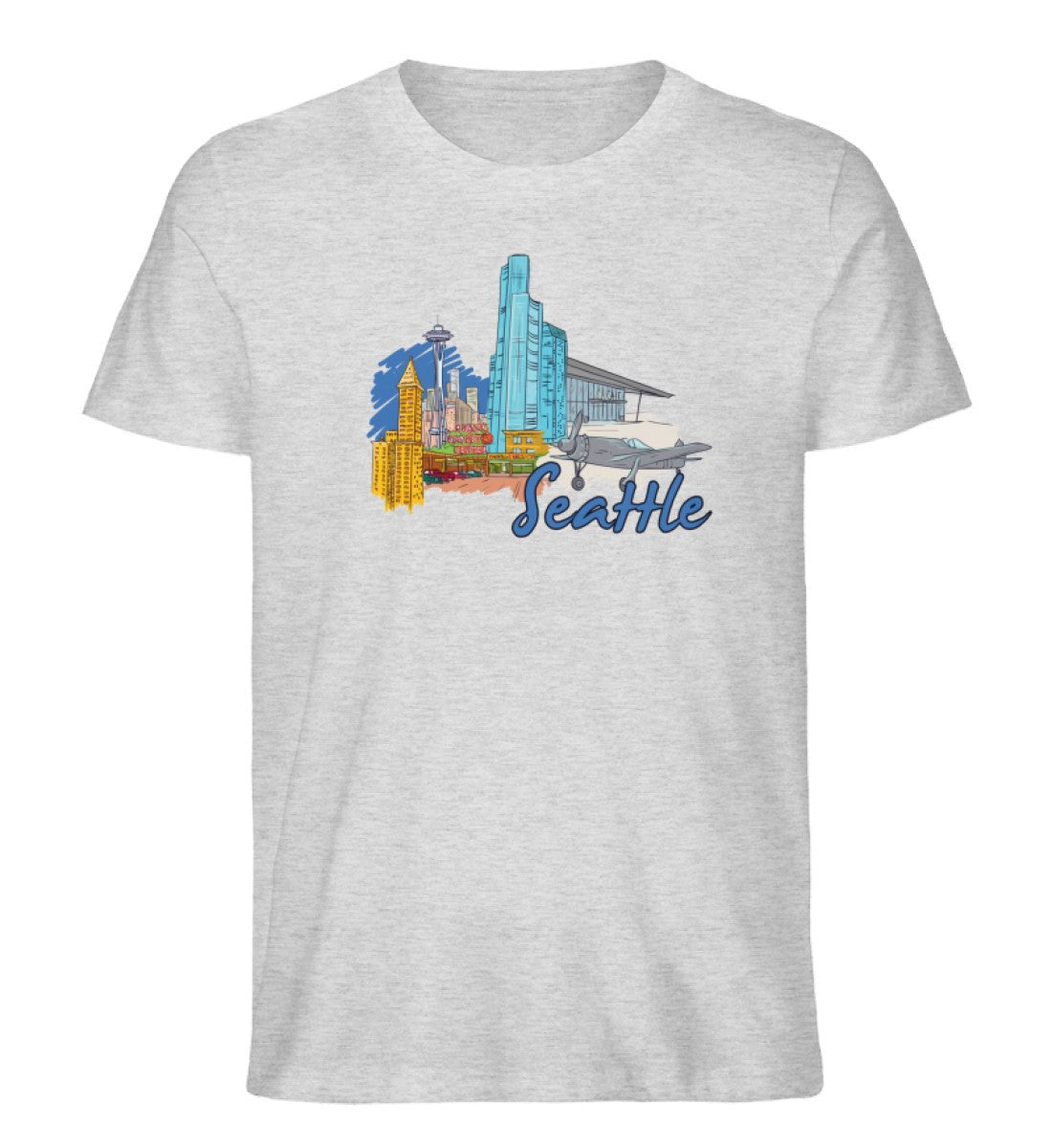 Seattle - Herren Premium Organic Shirt - AQ.Vogue