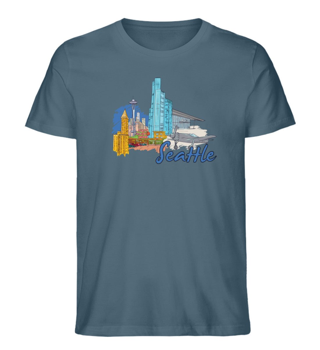 Seattle - Herren Premium Organic Shirt - AQ.Vogue