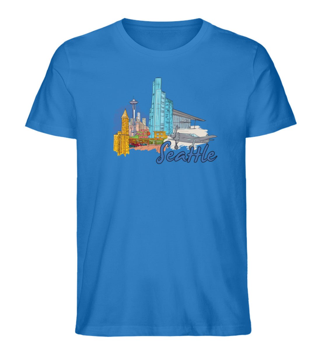 Seattle - Herren Premium Organic Shirt - AQ.Vogue