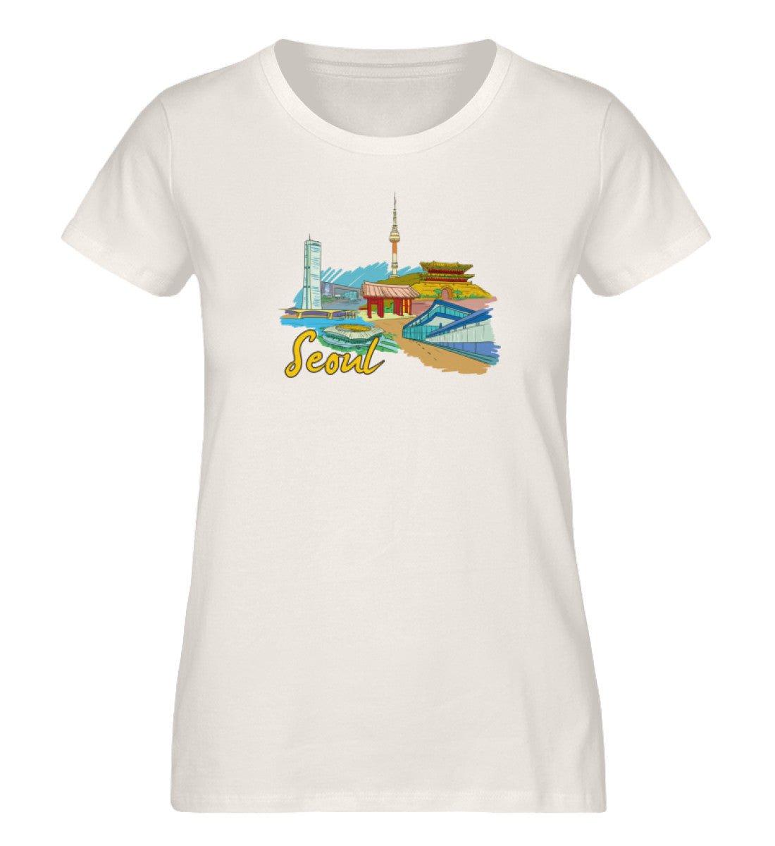 Seoul - Damen Premium Organic Shirt - AQ.Vogue