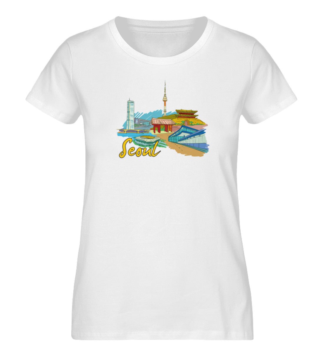 Seoul - Damen Premium Organic Shirt - AQ.Vogue