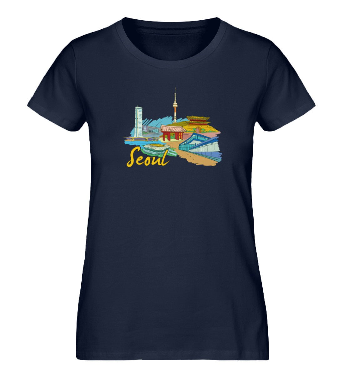 Seoul - Damen Premium Organic Shirt - AQ.Vogue