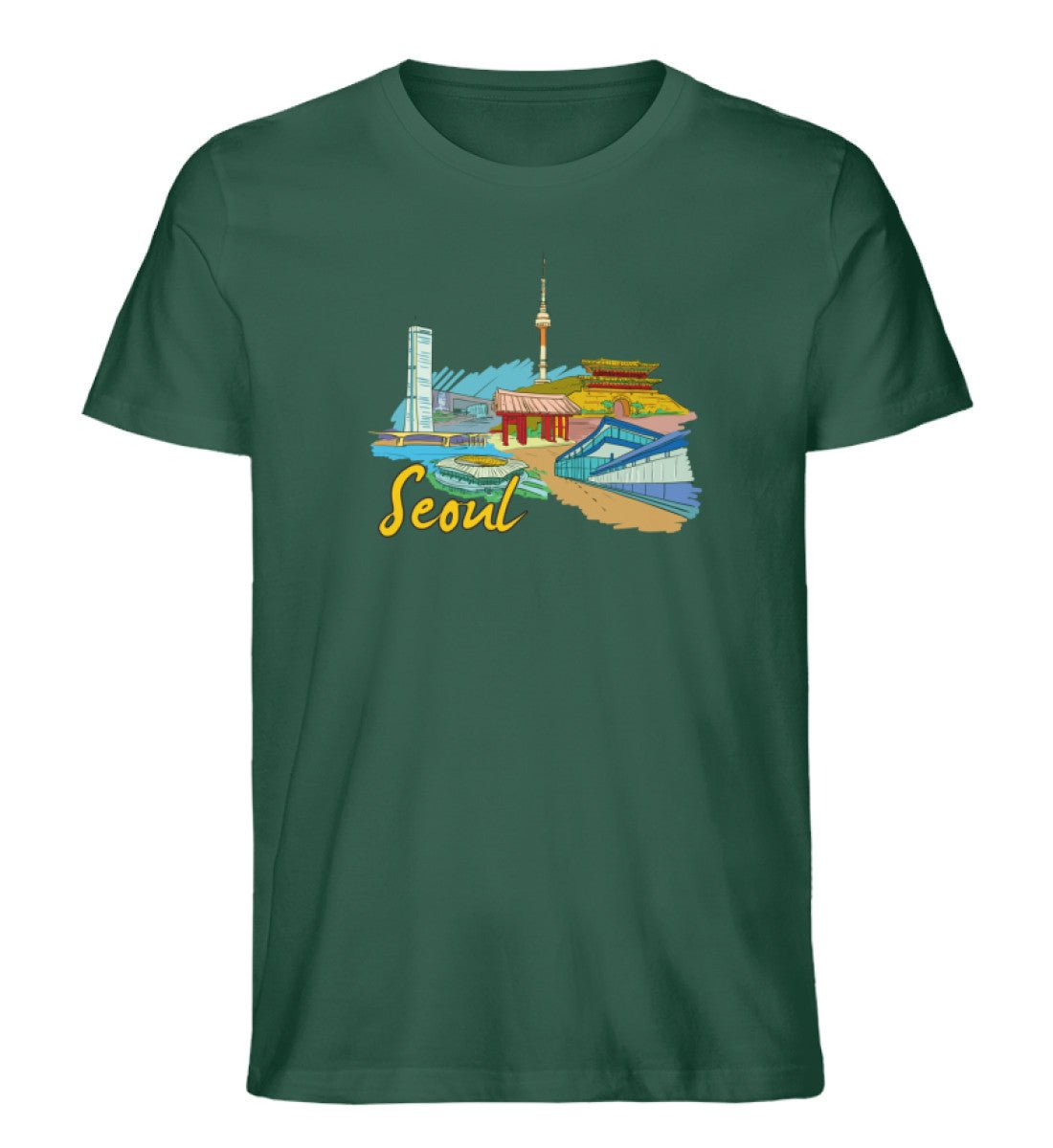 Seoul - Herren Premium Organic Shirt - AQ.Vogue