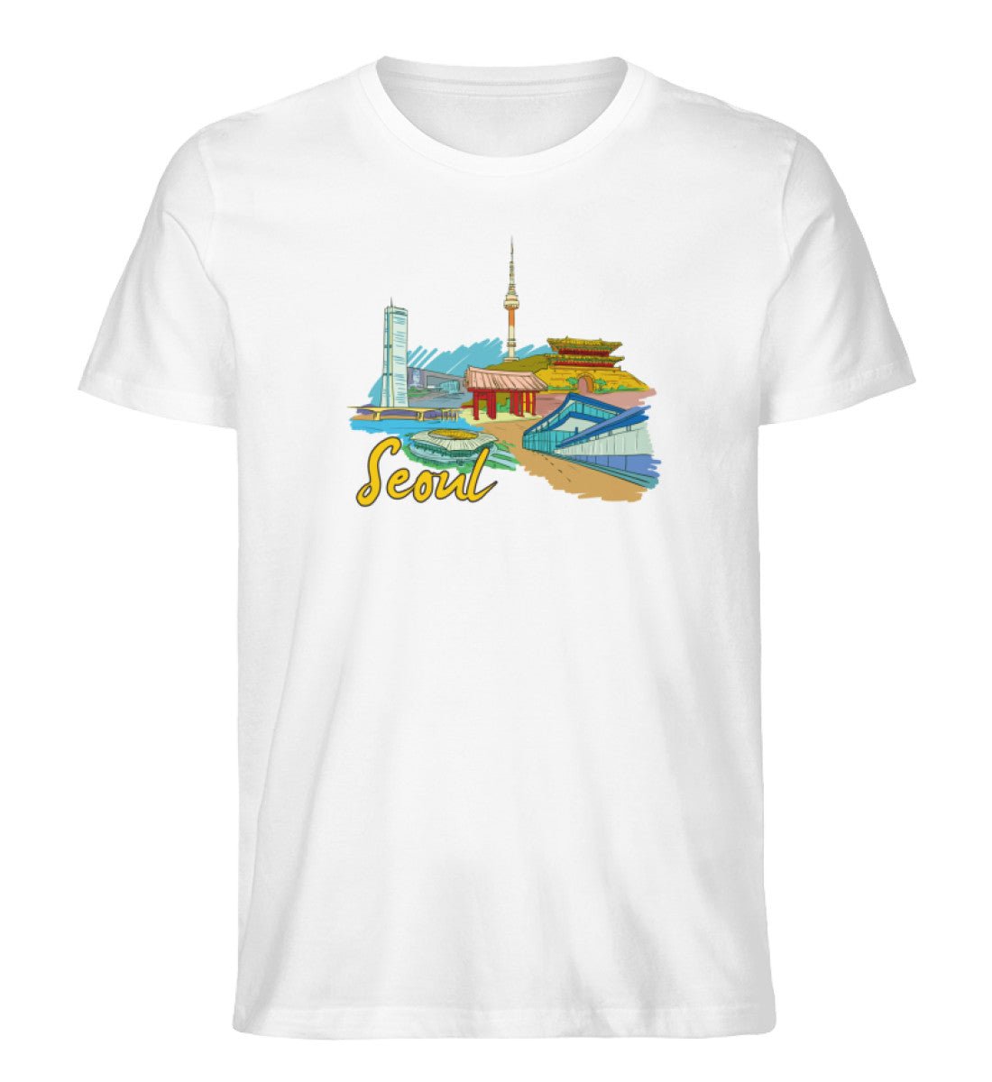 Seoul - Herren Premium Organic Shirt - AQ.Vogue
