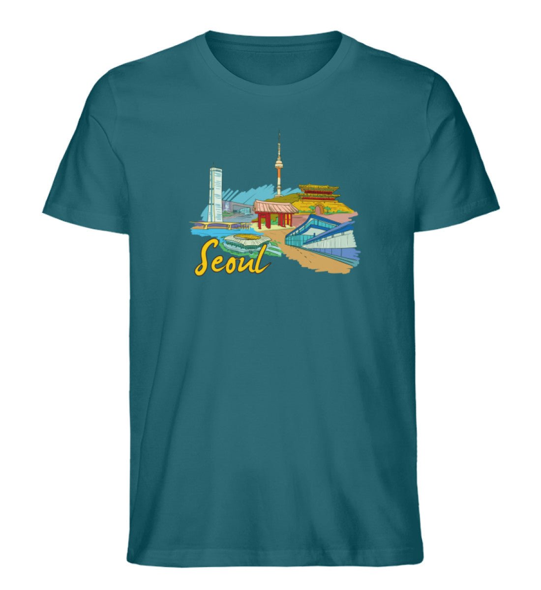 Seoul - Herren Premium Organic Shirt - AQ.Vogue