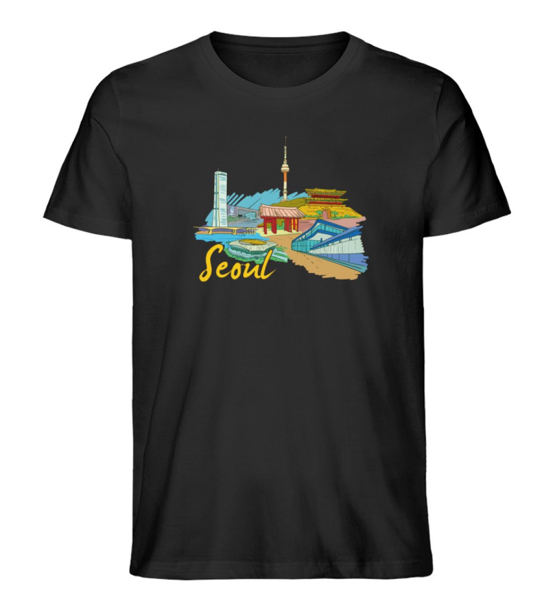 Seoul - Herren Premium Organic Shirt - AQ.Vogue