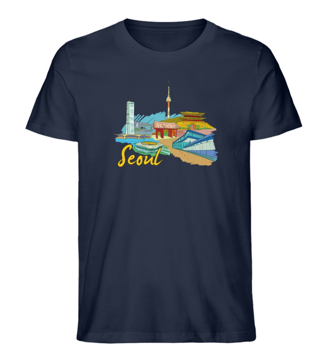 Seoul - Herren Premium Organic Shirt - AQ.Vogue