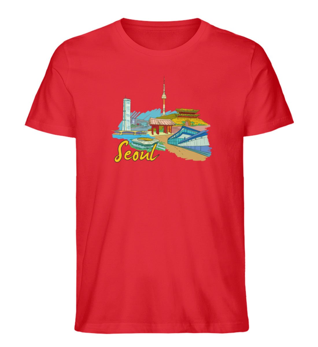 Seoul - Herren Premium Organic Shirt - AQ.Vogue