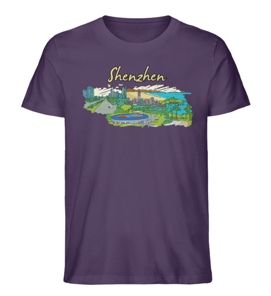 Shenzhen - Herren Premium Organic Shirt - AQ.Vogue