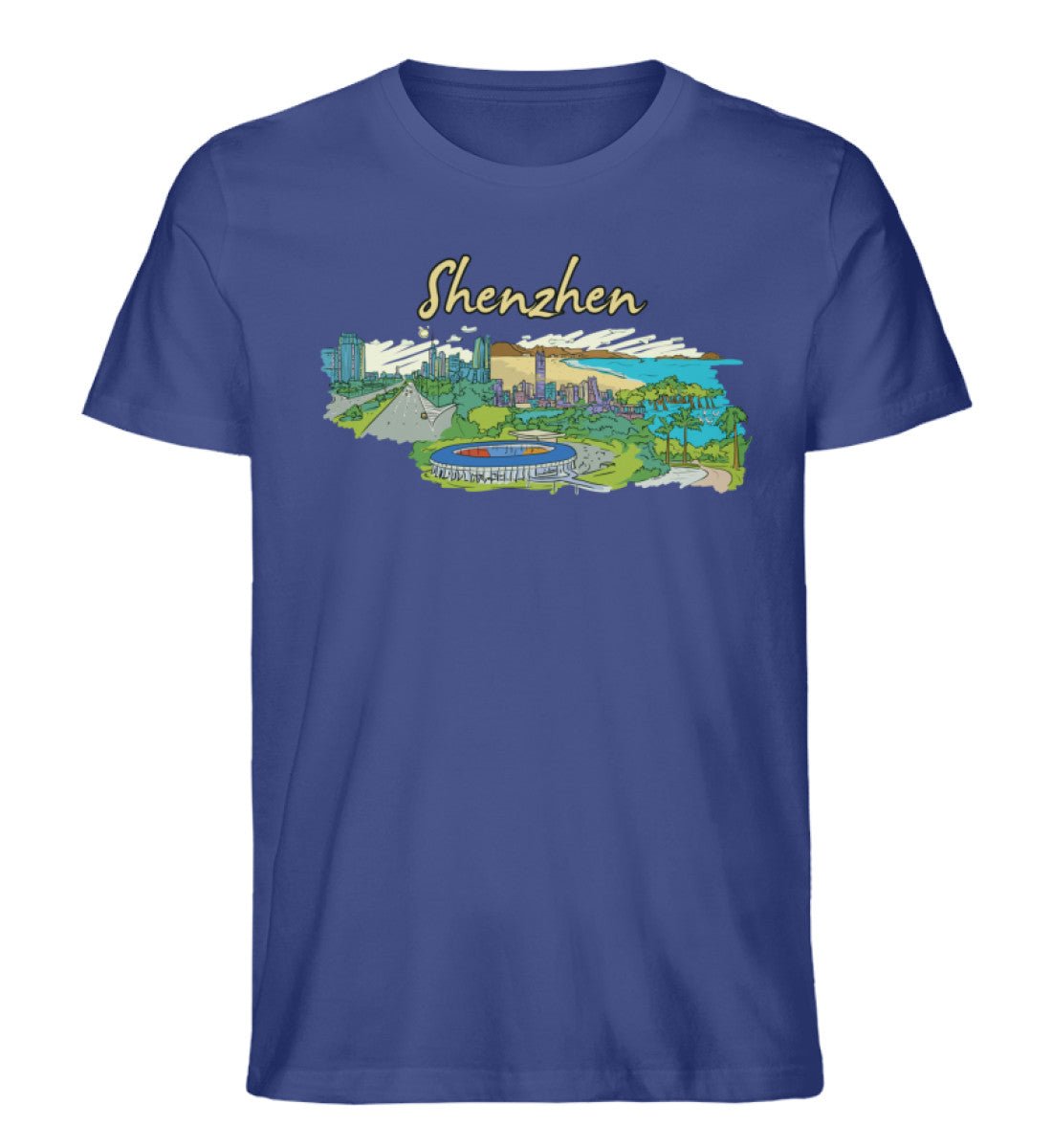 Shenzhen - Herren Premium Organic Shirt - AQ.Vogue