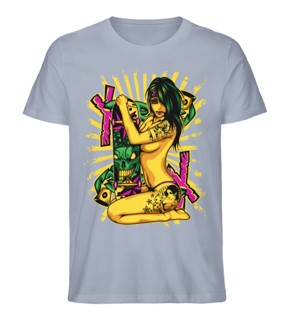 Skate X Board - Herren Premium Organic Shirt - AQ.Vogue