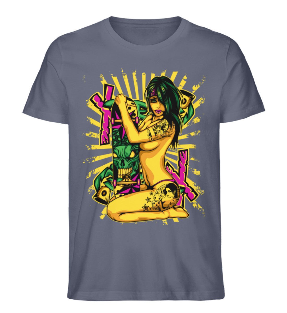 Skate X Board - Herren Premium Organic Shirt - AQ.Vogue