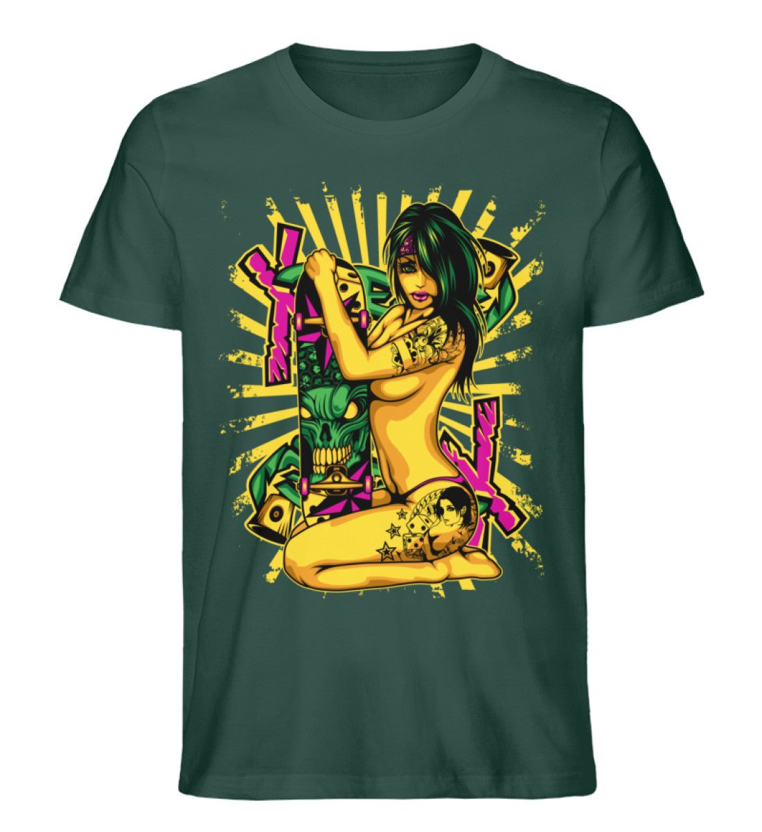 Skate X Board - Herren Premium Organic Shirt - AQ.Vogue