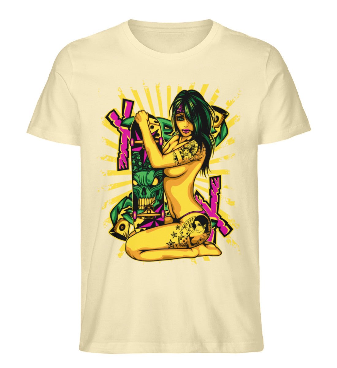 Skate X Board - Herren Premium Organic Shirt - AQ.Vogue