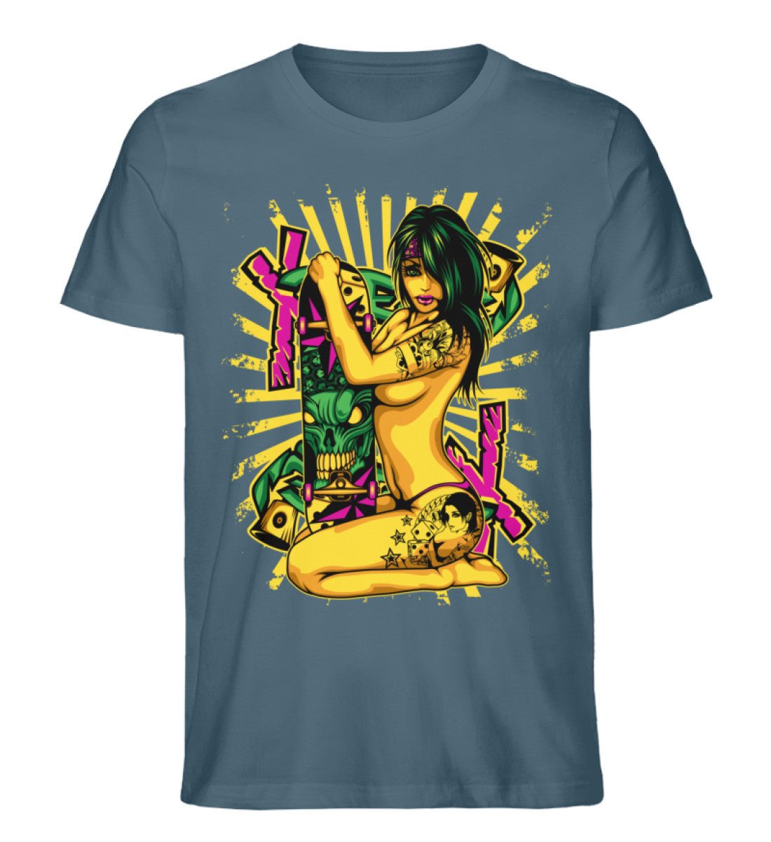 Skate X Board - Herren Premium Organic Shirt - AQ.Vogue