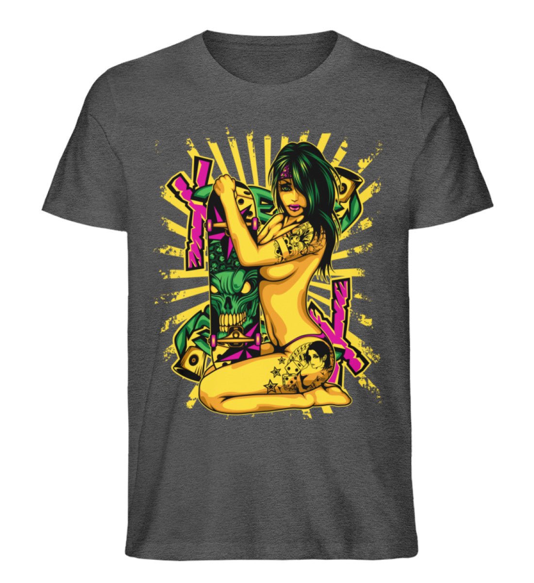 Skate X Board - Herren Premium Organic Shirt - AQ.Vogue