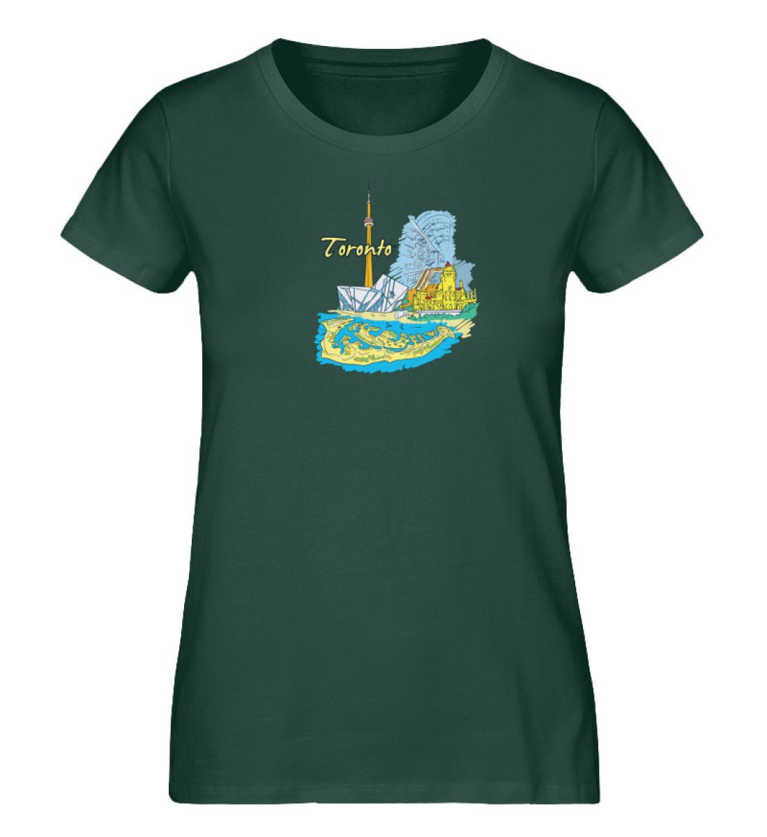 Toronto - Damen Premium Organic Shirt - AQ.Vogue