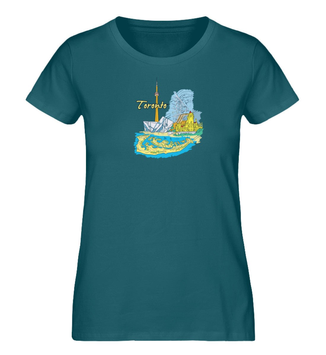 Toronto - Damen Premium Organic Shirt - AQ.Vogue