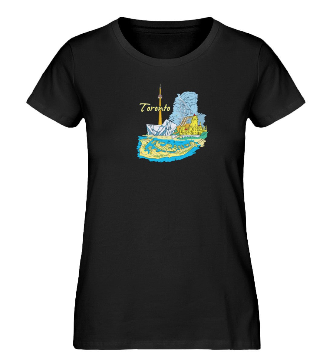 Toronto - Damen Premium Organic Shirt - AQ.Vogue
