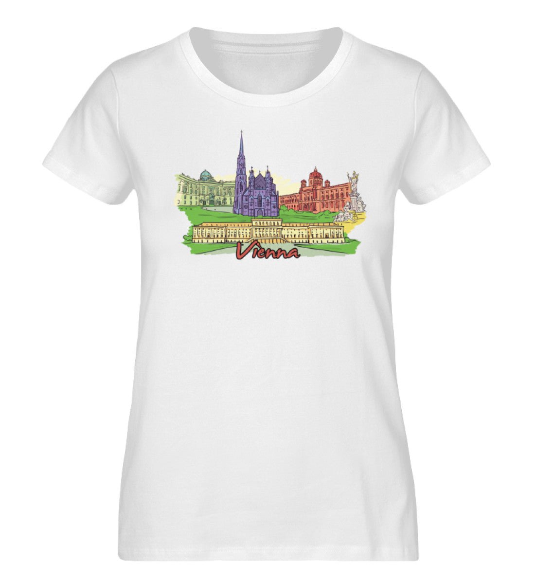 Vienna - Damen Premium Organic Shirt - AQ.Vogue