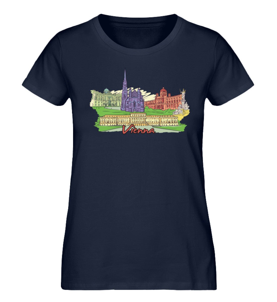 Vienna - Damen Premium Organic Shirt - AQ.Vogue