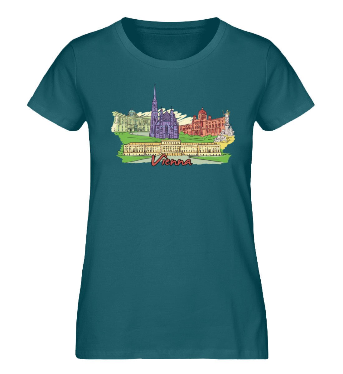 Vienna - Damen Premium Organic Shirt - AQ.Vogue
