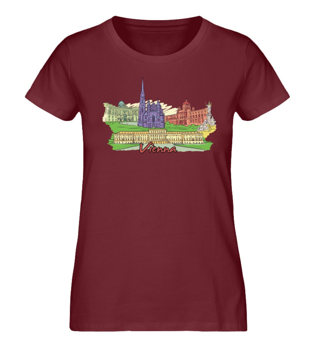 Vienna - Damen Premium Organic Shirt - AQ.Vogue