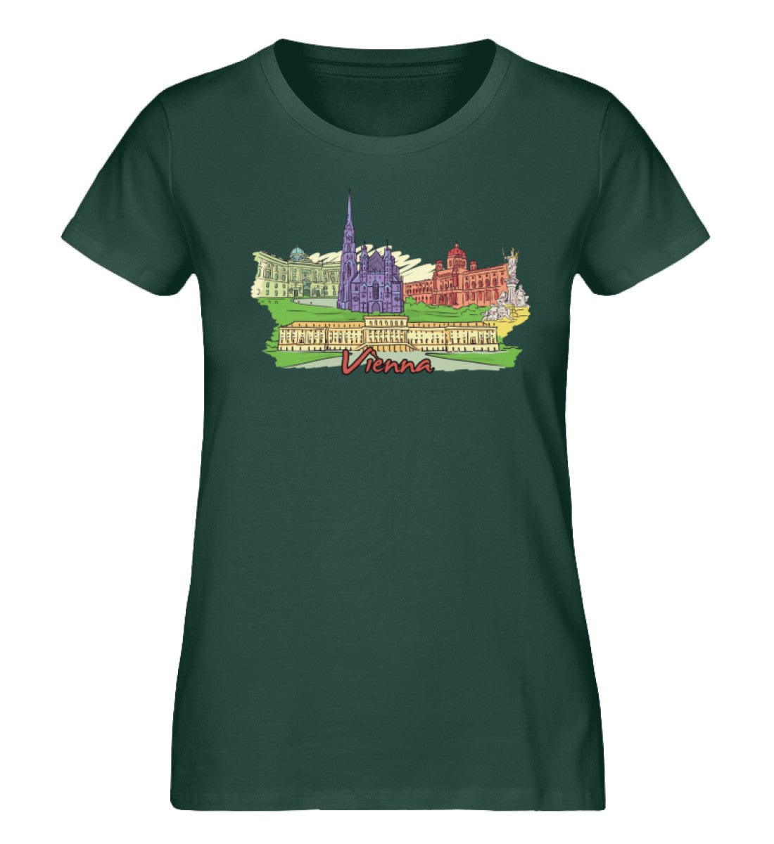 Vienna - Damen Premium Organic Shirt - AQ.Vogue