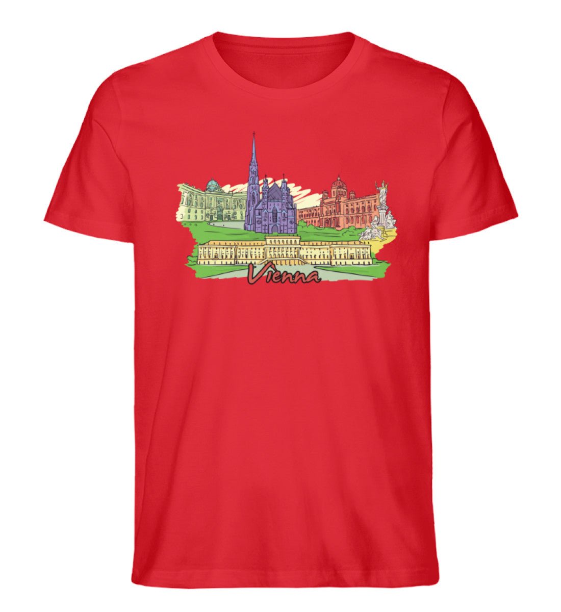Vienna Tshirt, Austria opera, vienna gift Tshirt - Herren Premium Organic Shirt - AQ.Vogue