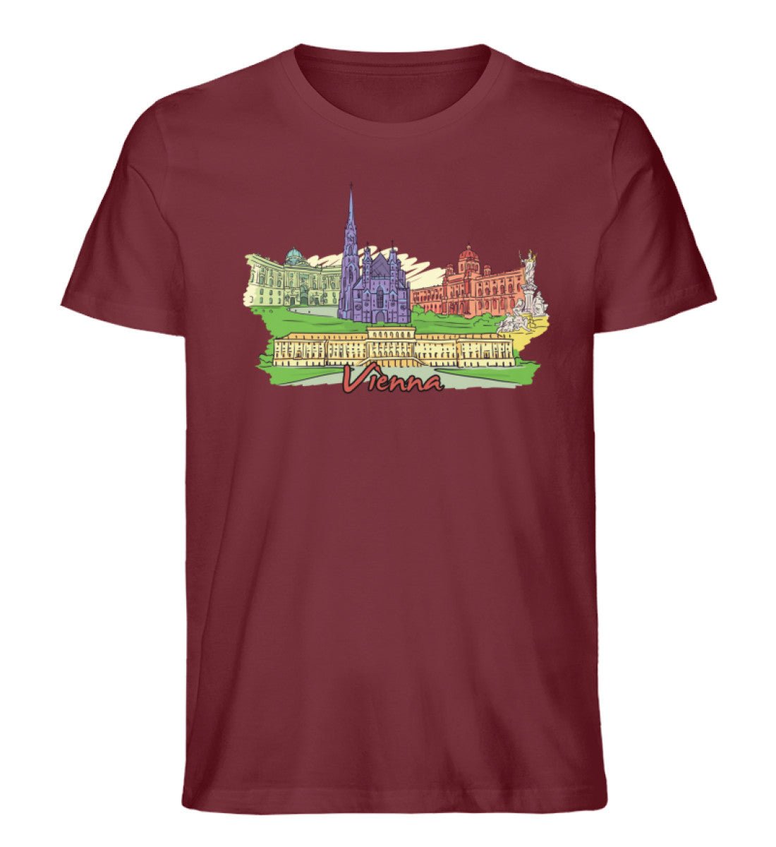Vienna Tshirt, Austria opera, vienna gift Tshirt - Herren Premium Organic Shirt - AQ.Vogue