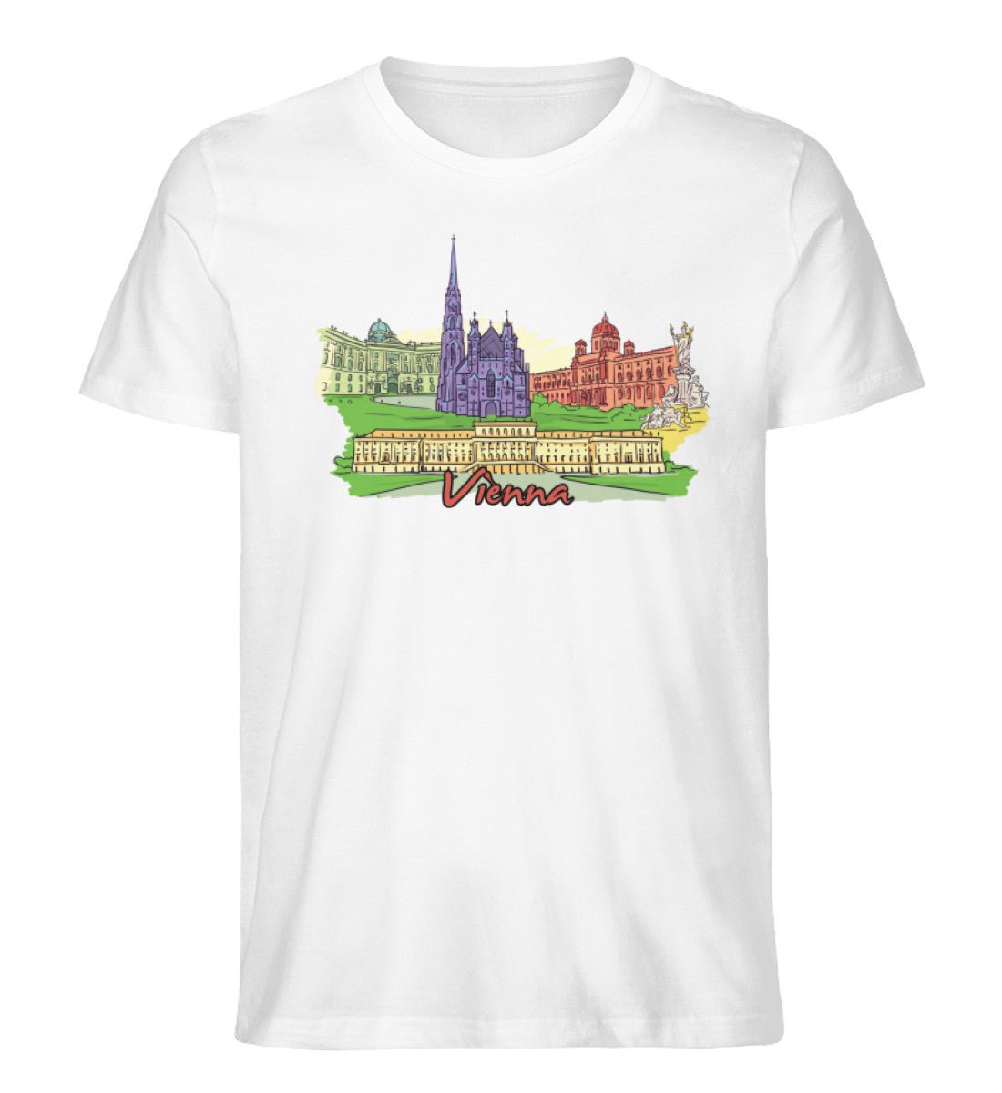 Vienna Tshirt, Austria opera, vienna gift Tshirt - Herren Premium Organic Shirt - AQ.Vogue