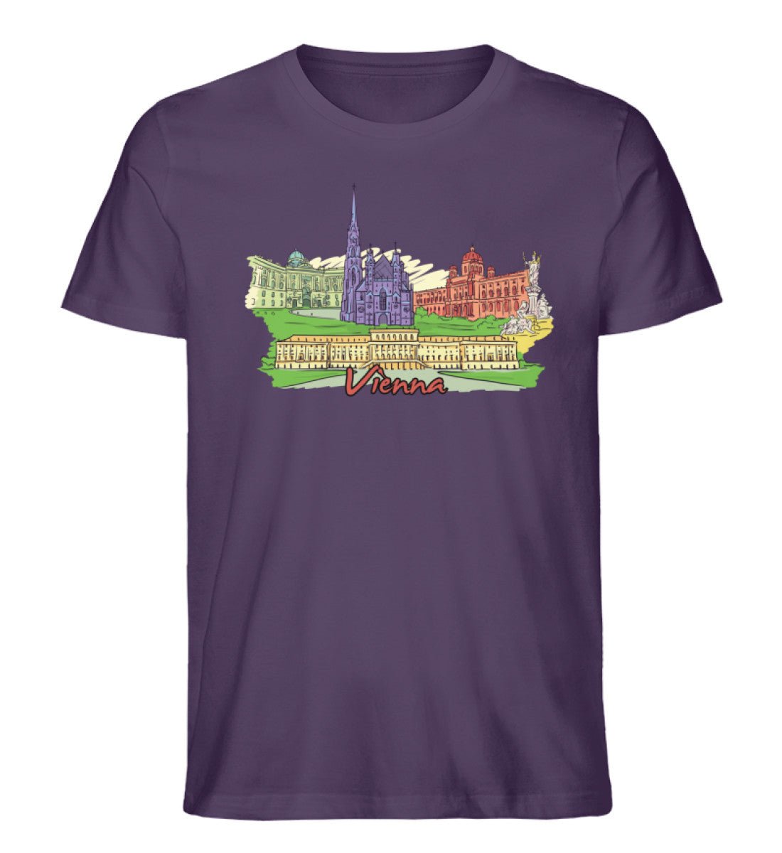 Vienna Tshirt, Austria opera, vienna gift Tshirt - Herren Premium Organic Shirt - AQ.Vogue