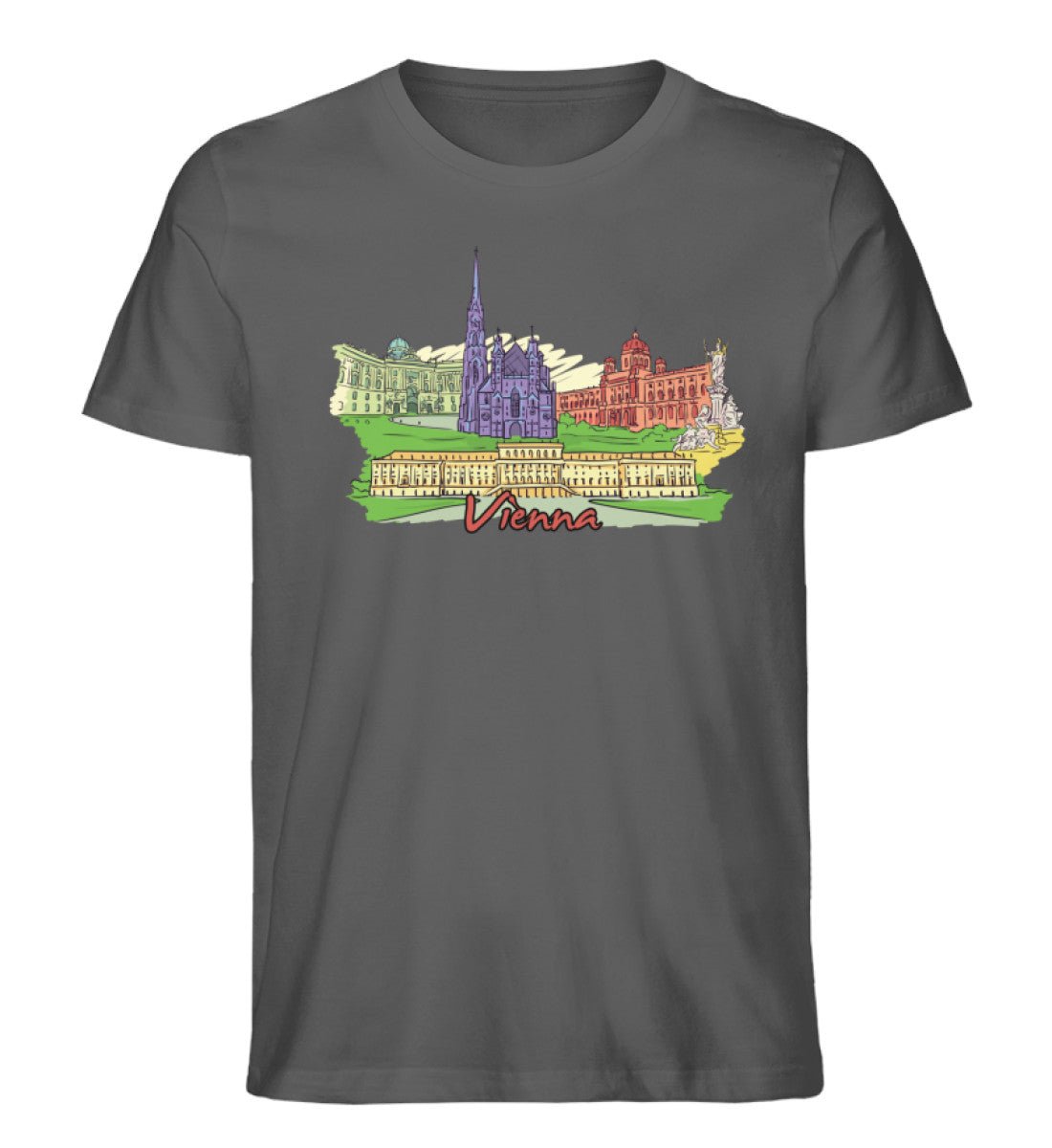 Vienna Tshirt, Austria opera, vienna gift Tshirt - Herren Premium Organic Shirt - AQ.Vogue