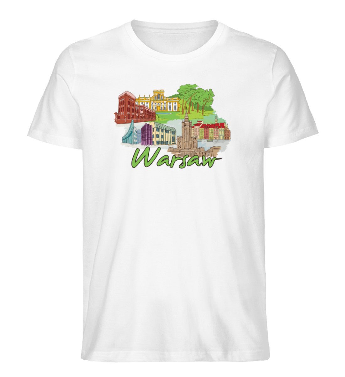 Warschau - Herren Premium Organic Shirt - AQ.Vogue