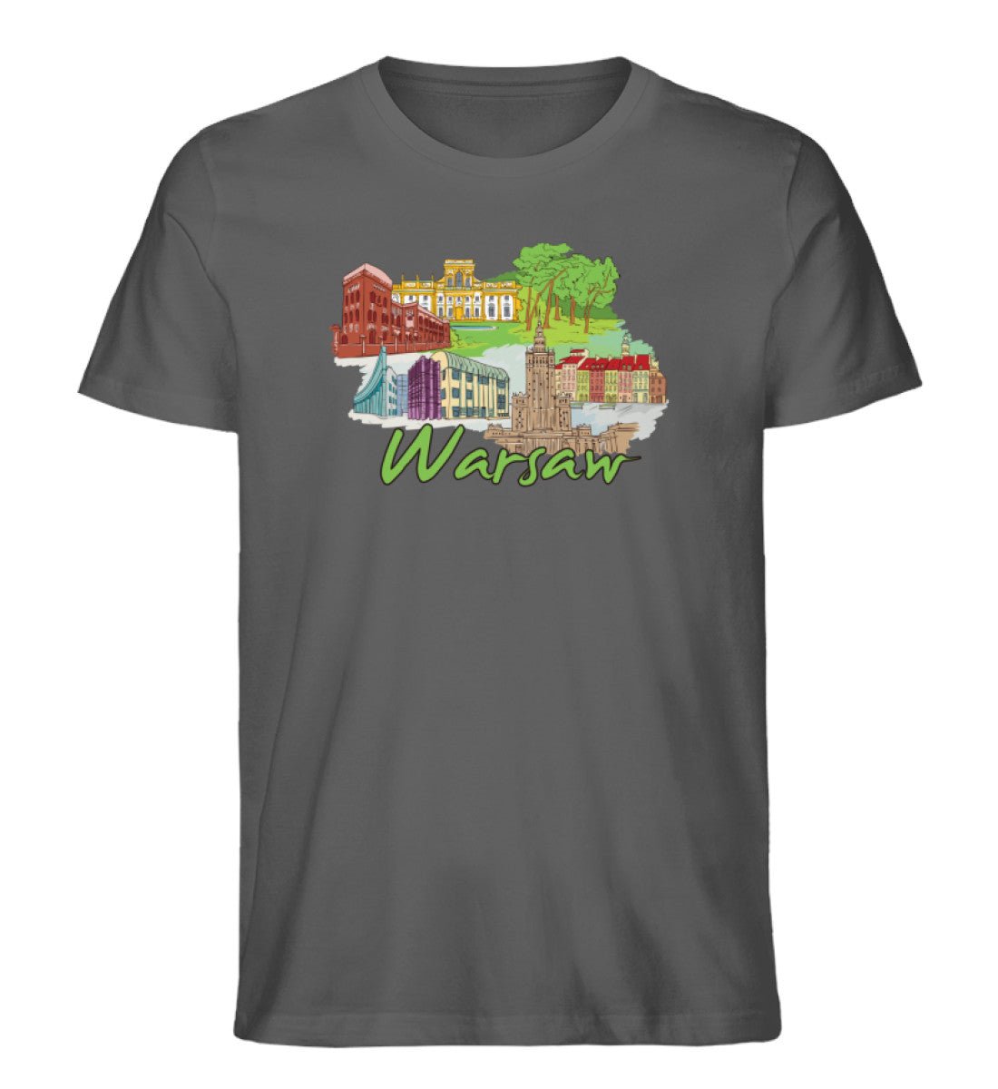 Warschau - Herren Premium Organic Shirt - AQ.Vogue