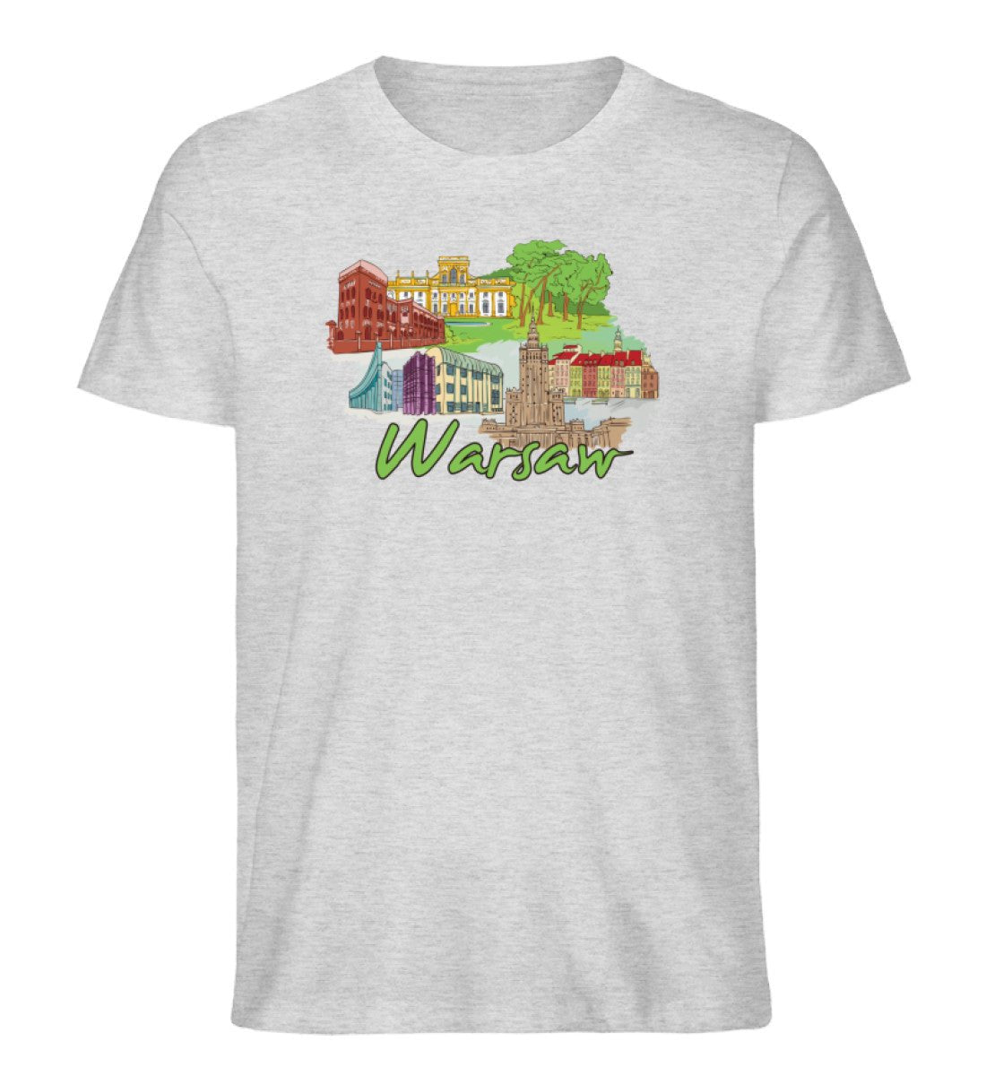 Warschau - Herren Premium Organic Shirt - AQ.Vogue