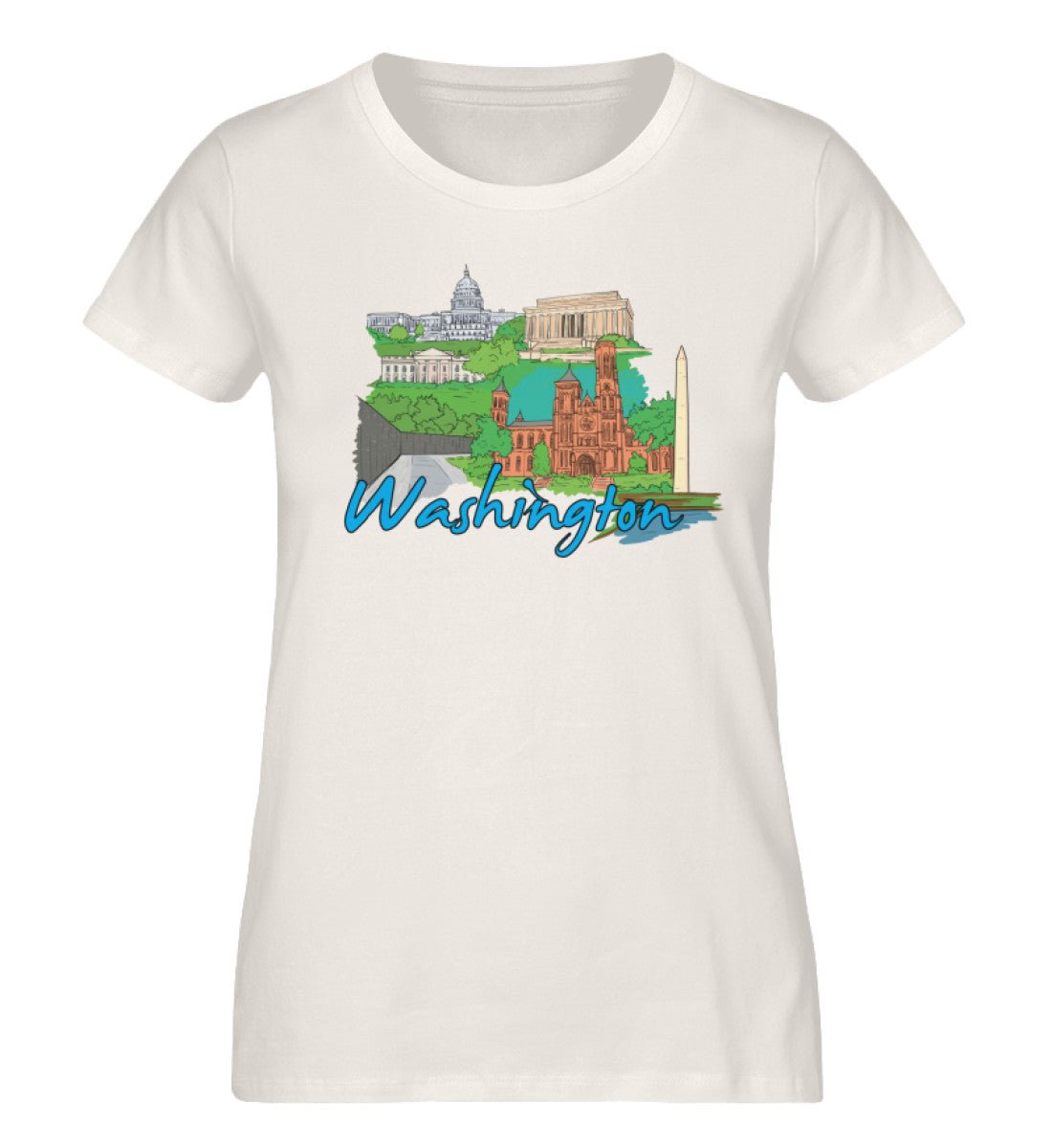 Washington - Damen Premium Organic Shirt - AQ.Vogue
