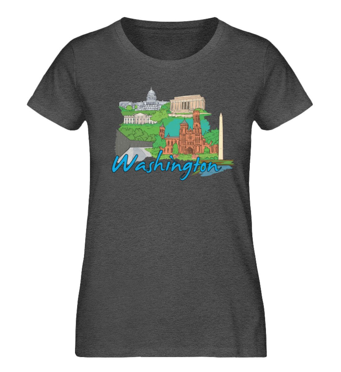 Washington - Damen Premium Organic Shirt - AQ.Vogue