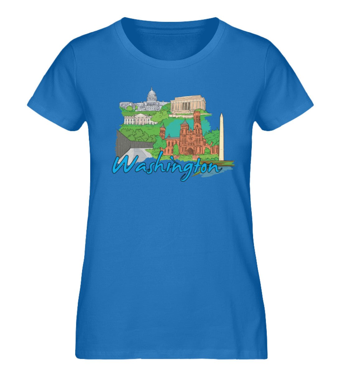 Washington - Damen Premium Organic Shirt - AQ.Vogue