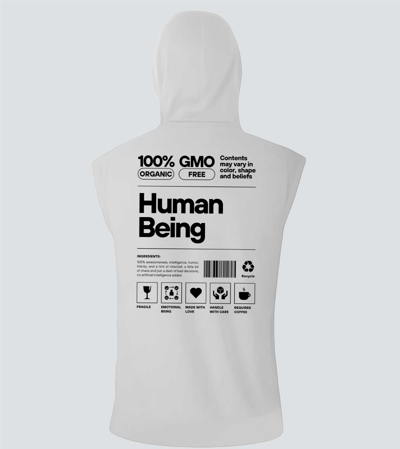 Sleeveless Hoodie (320GSM)
