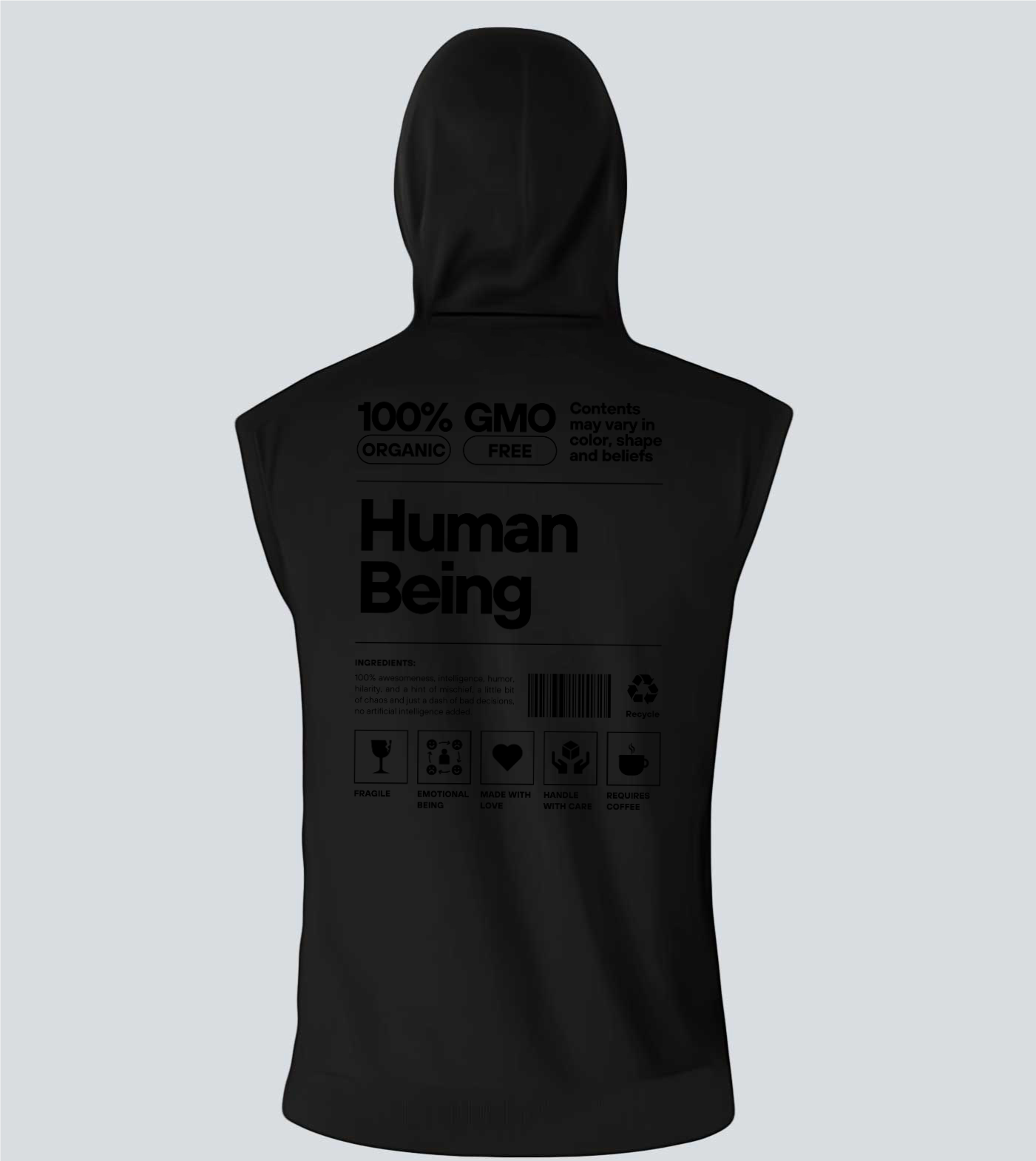 Sleeveless Hoodie (320GSM)