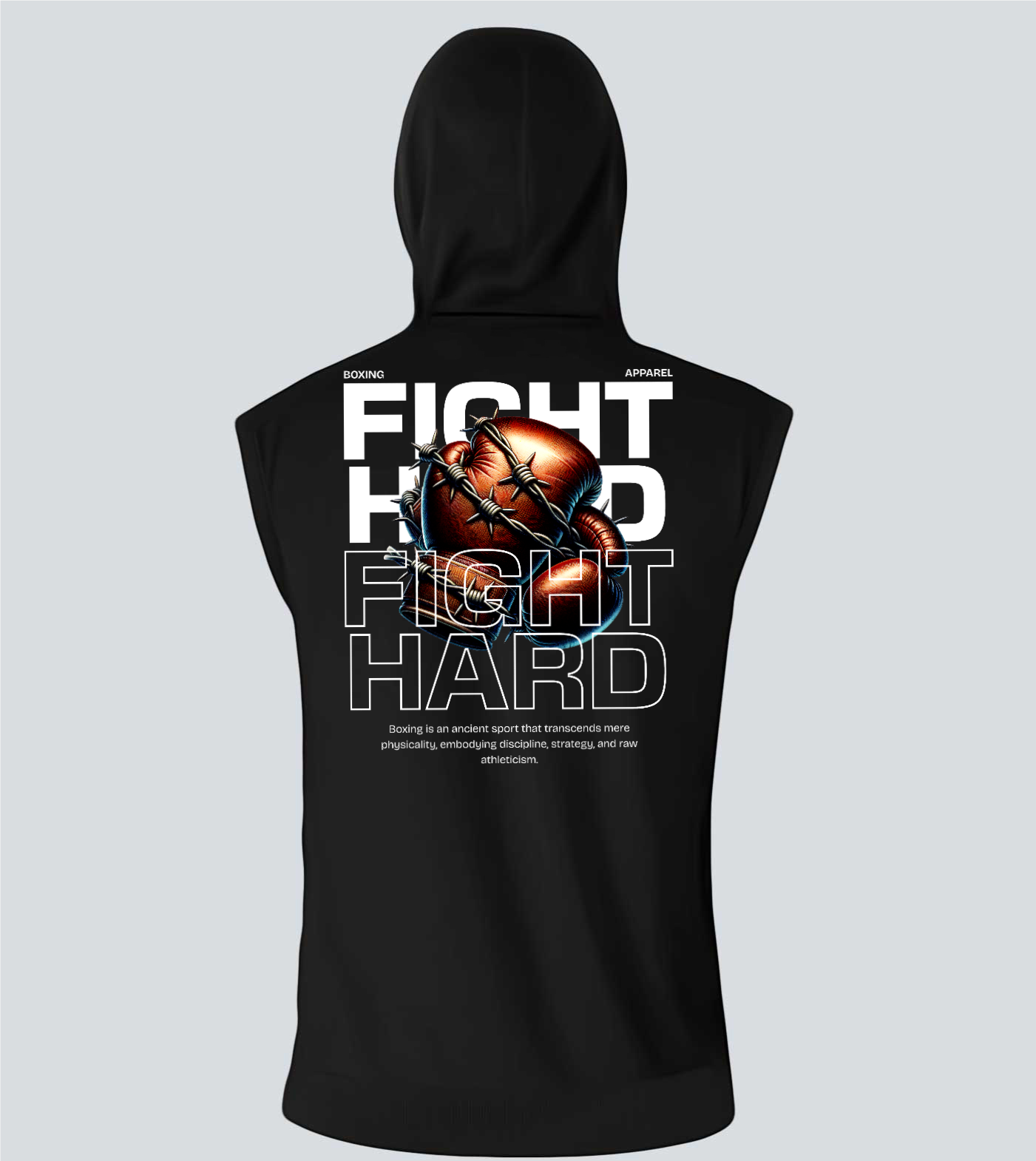Sleeveless Hoodie (380GSM)