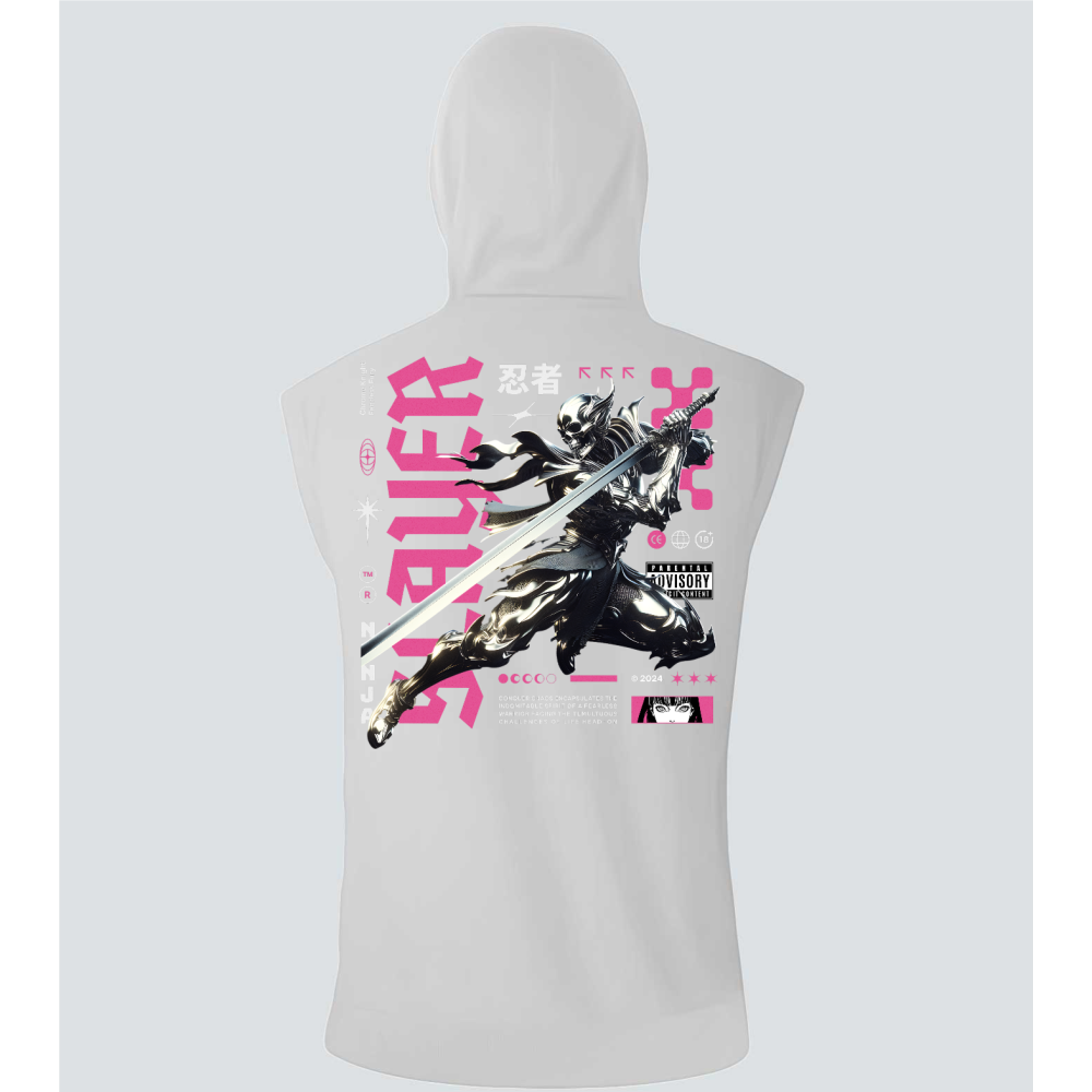 Slayer Sleeveless Hoodie (380GSM)